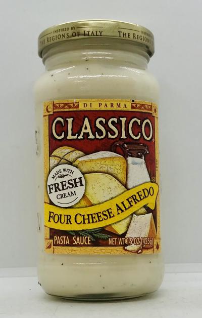 Classico Four Cheese Alfredo Sauce 425g.