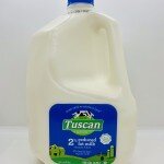 Tuscan dairy farms 2% reduced fat milk vitamin A & D 37% less fat than regular milk 1 gallon