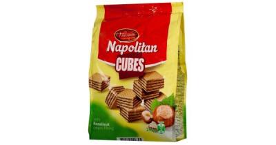 Vincinni Napolitan Cubes with Hazelnut Filling 250g