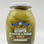 TESHINI RETSEPTI Tomatoes and Cucumbers in brine  840g