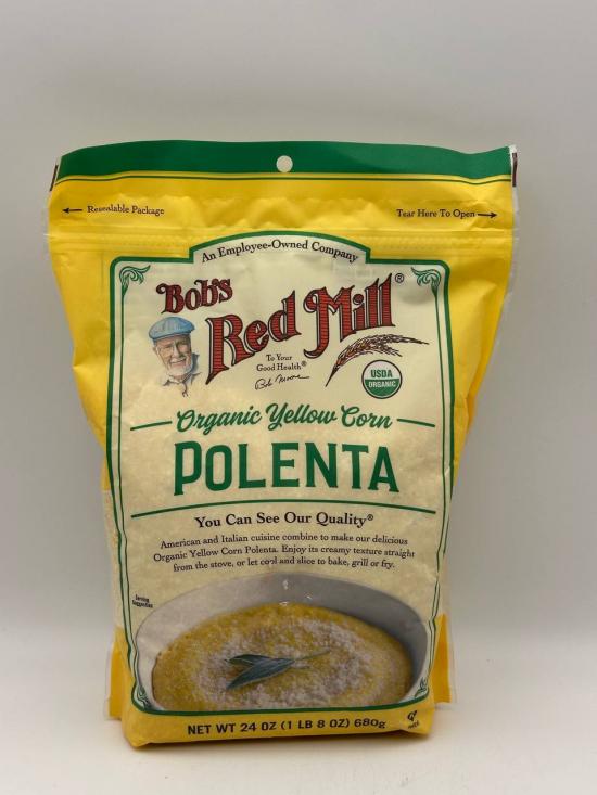 BOB'S RED MILL ORGANIC YELLOW CORN POLENTA 680g