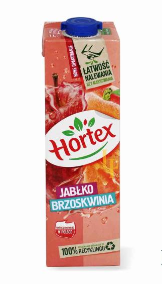 Hortex Apple-Peache Juice 1L