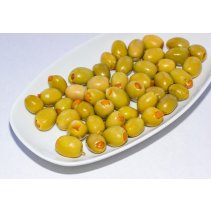 Green Olives Stuffed  With Orange (lb.)
