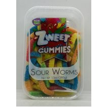 Zweet Gummies Sour Worms 285g.