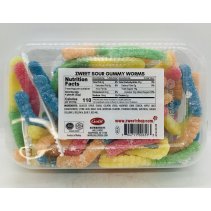 Zweet Gummies Sour Worms 285g.