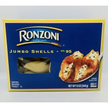 Ronzoni Jumbo Shells no. 95 Macaroni (340g.)