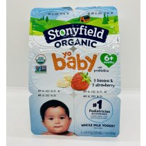 Stonyfield organic yo baby 6m.+ Yogurt