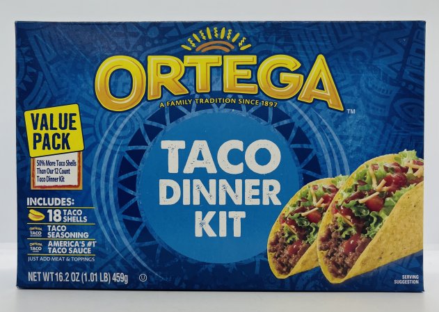 Ortega Taco Dinner Kit (1.01lb)