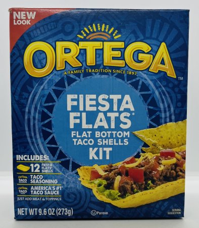 Ortega Fiesta Flats Taco Shells 9.6 oz