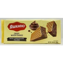 Crispy Wafer Cookies with Chocolate Filling 300g