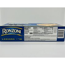Ronzoni Lasagna no.80 Macaroni (454g.)