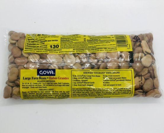 Goya Large Fava Beans 454g.