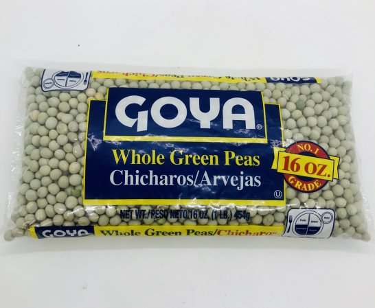 Goya Whole Green Peas 454g.