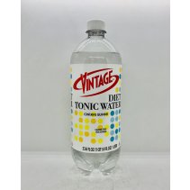 Vintage Diet Tonic Water Calorie Free Per Serving 1L