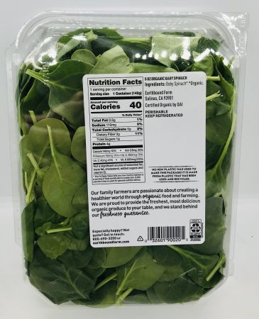 Baby spinach (142g.)