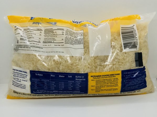 Rio Grande Parboiled rice (5lb.)