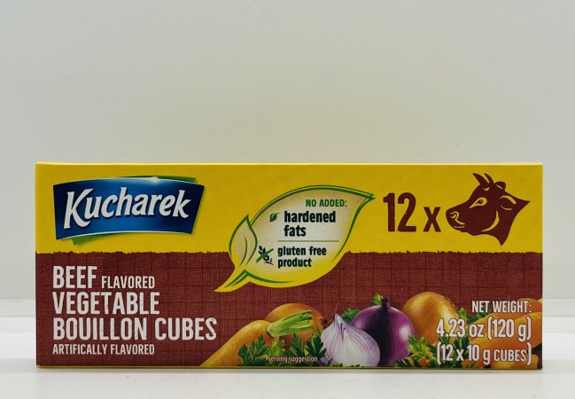 Kucharek Beef Vegetable Bouillon Cubes 120g