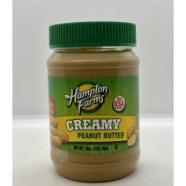 Hampton Farms Creamy Peanut Butter 454g