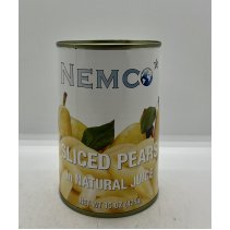 Nemco Sliced Pears Natural Juice 425g