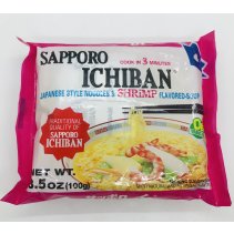 Sapporo ichiban Japanese style noodles & shrimp 100g.