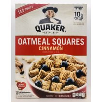 Quaker Oatmeal squares cinnamon (411g.)