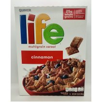 Quaker Life multigrain cereal cinnamon 370g.