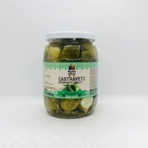 Bucataria de Acasa Pickled crunchy Cucumbers 660g