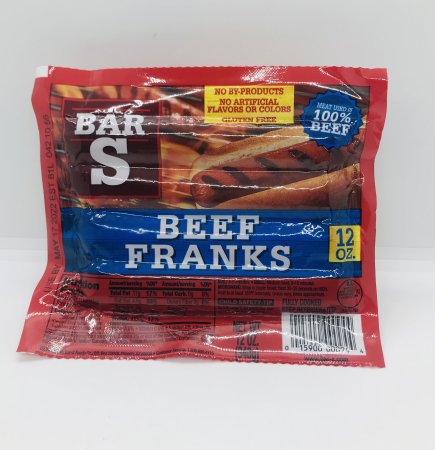 Bar S Beef Franks