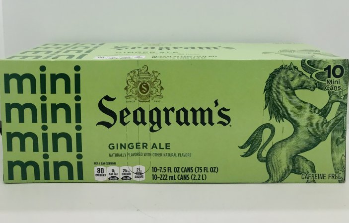 Seagram's Ginger Ale 222ml.