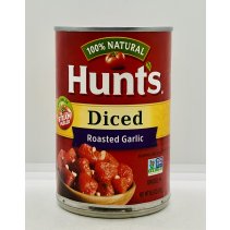 Hunts Diced Roasted Garlic 411g.