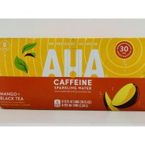 AHA Caffeine Mango + Black tea 355ml.