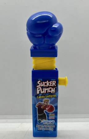 Sucker Punch Candy Lollipop Raspberry Jab 17g