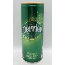 Perrier Carbonated Mineral Water 250mL.