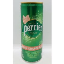 Perrier Pin Grapefruit Mineral Water 250mL.