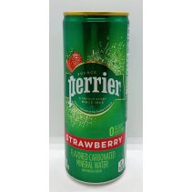 Perrier Pin Strawberry Mineral Water 250mL.