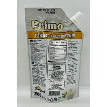 Primo Mayonnaise Classic 200g.