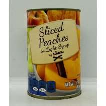 Sliced Peaches in Light Syrup 410g.