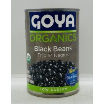 Goya Organics Black Beans 439g.