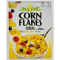 Corn Flakes Cereal w. Golden Flakes of Corn 500g.