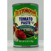 Tuttorosso Tomato Paste w. Roasted Garlic 170g.