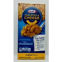 Kraft Macaroni & Cheese Dinner 206g.