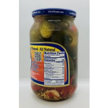 Lowell Polish Pickles Hot Peppers 890g.