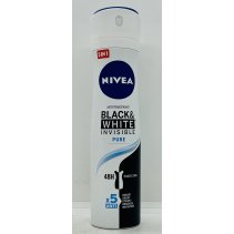 Nivea Anti-Transpirant Black & White 150mL.