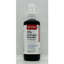 American Red Cross 3% Hydrogen Peroxide 177mL.