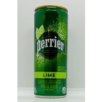Perrier Lime Carbonated Mineral Water 250mL.