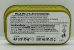 Delamaris Mackerel Fillets in Olive Oil 125g.