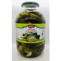 Traditsii Vkusa Crunchy Cucumbers 3Kg