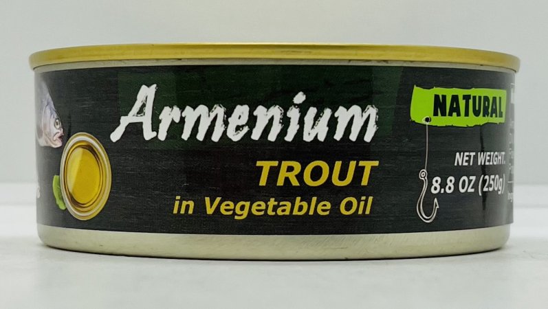 Armenian Trout in Vegetable Oil 250g.
