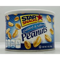 Ss Peanuts Salted and Roasted 7OZ