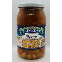 Belveder Beans in Tomato Sauce 900g.